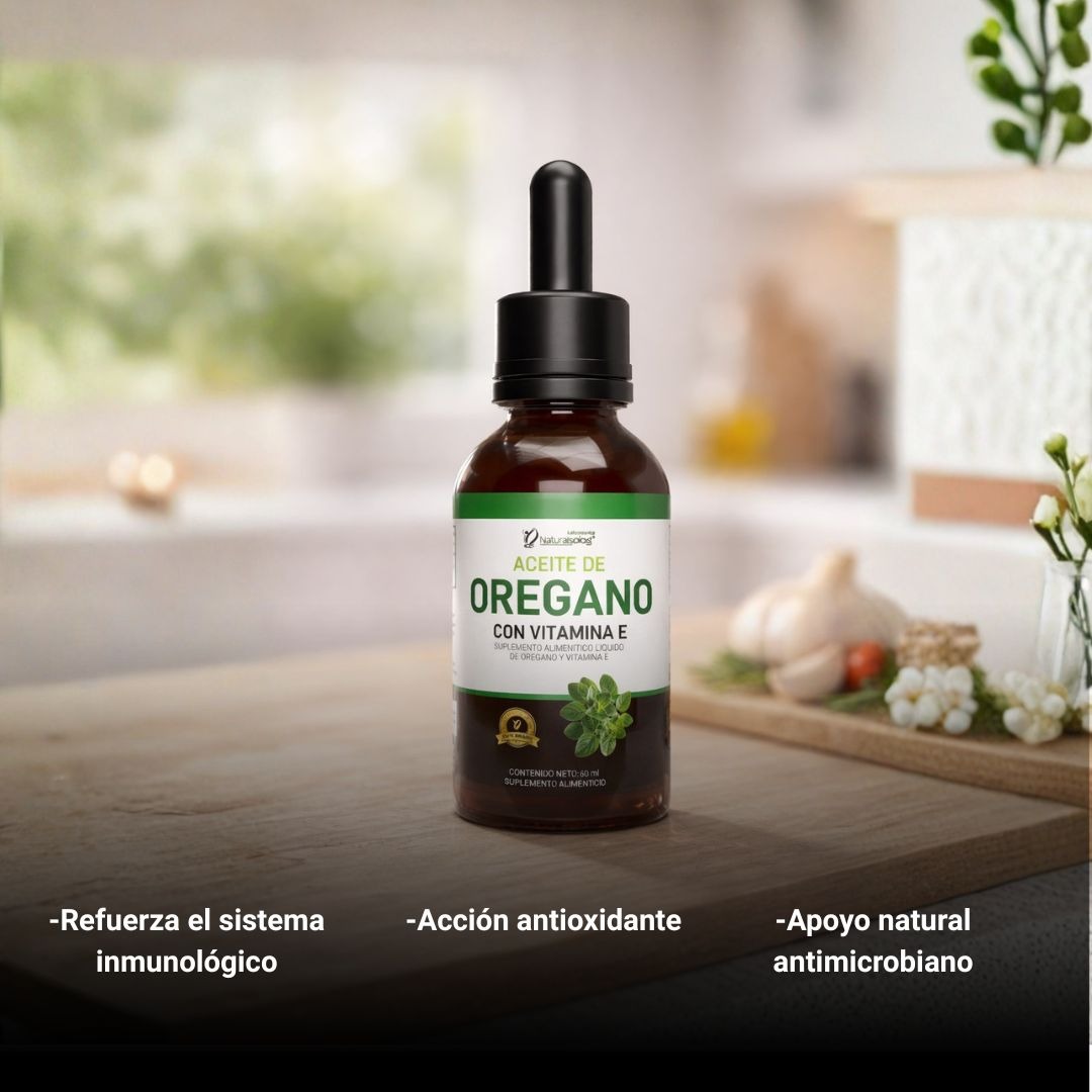 ACEITE DE OREGANO 60ML / ANTIMICROBIANO